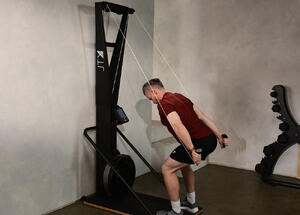JTX Ignite AirX Skier Cross Country Ski Machine for HYROX SkiErg training