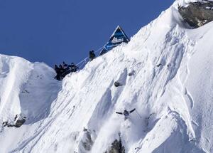 Swiss On A Roll At Freeride World Tour in Val Thorens