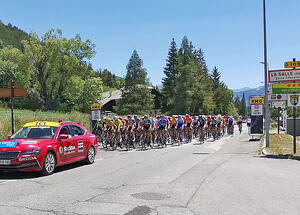 Serre Chevalier Briancon has gone Cycling crazy it seems