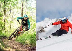 How To Improve Your Skiing? Go Mountain Biking