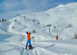Ski Touring & Cross Country Skiing When Resort is Shut