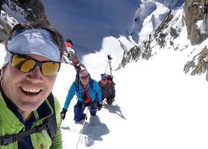Road trip to Chamonix some extreme ski touring