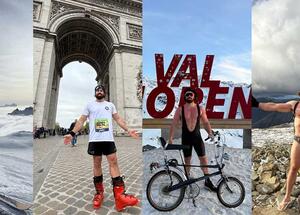 The Man Who Ran the Paris Marathon in His Ski Boots