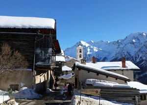 Where to ski and ski tour in the Queyras Abries, Ristolas, Molines en Queyras & St Veran