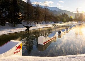 Pierre Vaultier's Red Bull Snowboard Stunt