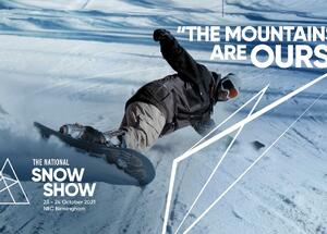 National Snow Show Launch in Birmingham, October, 2021